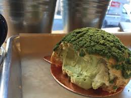 Bibble Sip Photos Nyc Food Cream Puffs Matcha Cream Puff