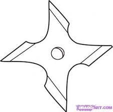 Throwing Star Ninja Star Ninja Crafts Ninjago Coloring Pages