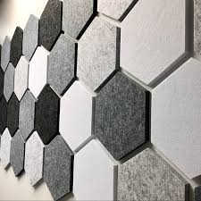 Acoustic Felt Hexagon Pin Board Heat Mat Trivet Coaster Wall Etsy Acoustic Panels Diy Hexagon Acoustic Wall