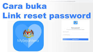 Reset password gmail ini berlaku juga ya untuk semua akun google. Cara Reset Password Mysejahtera Youtube