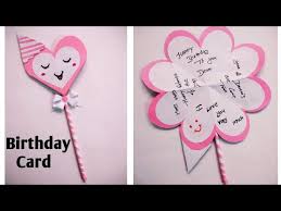 #birthdaycards #greetingcards #lisasstampstudiolet me show you 7 handmade birthday cards you can diy quickly and easily. Beautiful Handmade Valentine S Day Card Idea Diy Greeting Cards For Valentine S Day Card Youtube