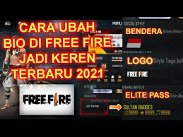 Tentu saja dengan bio seperti tiu, akan membuat penampilan bio pada akun tersebut juga menjadi semakin bagus dari sebelumnya loh. Cara Ubah Profil Bio Di Free Fire Ff Jadi Keren Terbaru 2021 Youtube