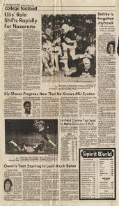 Judgment necessary at line of scrimmage. Newspaper Articles Cardinal Football
