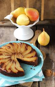 Gateau Renverse Chocolat Et Poire Vegan 100 Vegetal Miss Pat Gateau Renverse Gateaux Vegan Gateau Au Poire