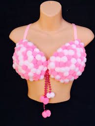 Marshmallow Bra Bra Art Decorated Bras Diy Bra