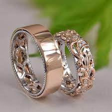 Pin By Cody Wooten On Wedding Rings Wedding Rings Sets His And Hers Couples Ring Set Diamond Wedding Bands