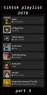 Tik Tok Songs List Song List Songs Song Playlist