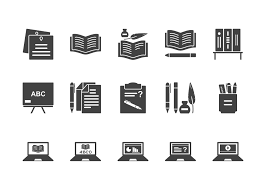 Free Schooling Icon Set Logo Design Mockup Free Logo Mockup Logo Mockups Psd