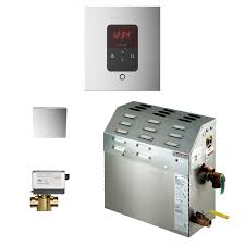The elitesteam 10 kilowatt steam generator is indeed one of the best steam generators that can provide you with that premium shower experience. Elitesteam 10kw Steam Shower Generator Kit Includes Steam Generator Control Steam Head Cable Brushed Nickel Inside Control Showers Kitchen Bath Fixtures
