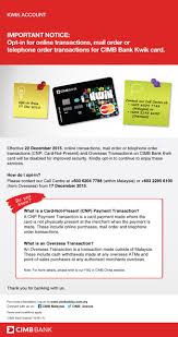 Activate cimb clicks online banking. Cimb Debit X Used For Online Purchase Anymore