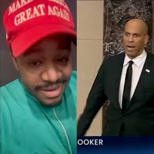 What a Lunaticccc 😂 Coo Coo Head. Give this man an Award for best Dramatic  Political Performance. Cory Booker was