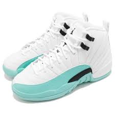 Nike Air Jordan 12 Xii Retro Gg Gs Light Aqua White Black 2018 Girls 510815 100 Airjordan Jordan Air Jordans Jordan Shoes For Women Air Jordan Shoes