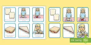 Make something real with kraft real mayo. Making Peanut Butter And Jelly Sandwiches Multi Step Sequencing Cards