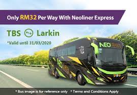 Tbs terminal bersepadu selatan transportasi k l seperti airport. Travel From Tbs To Larkin As Low As Rm32