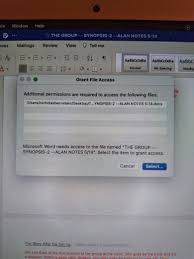 Microsoft word is an industry leader in word processing, and installing it on your computer after purchase is easy indeed. Microsoft Word For Mac Grant File Access Microsoft Community