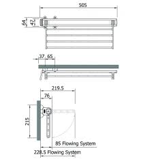 This product can be installed inside wardrobes and save space keeping your ties folded in an efficient way. Servetto Self System Pull Out Folding Tie Rack Skirt Rack Trousers Rack Black Satin Aluminium
