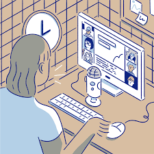 Shut your mouth stand and deliver. Our Bbc Reporter Returns How To Present In A Video Conference Dropbox Blog