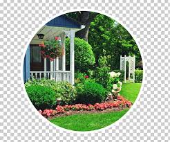 This particular flower garden uses an awesome color scheme with only the brightest flowers. Flower Garden Landscaping House Front Yard Png Clipart Back Garden Backyard Flower Flower Garden Forest Gardening