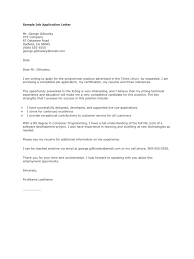 Maybe you would like to learn more about one of these? Sample Job Application Letter