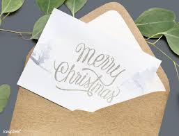 Card In An Envelope Mockup With Leaves In The Background Free Image By Rawpixel C Christmas Holiday Greetings Free Christmas Greeting Cards Holiday Greetings