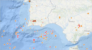 Retirado alerta de tsunami após sismo de 7,8 ao largo do alasca. Atividade Sismica Na Regiao Do Algarve Acima Da Media