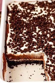 Chocolate lasagna with 4 delicious layers. Chocolate Dessert Lasagna Lush Its Yummi