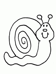 Caracol Simples Para Colorir Imprimir E Desenhar Colorir Me
