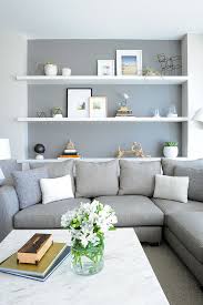 False Creek Condo By After Design Homeadore Living Room Scandinavian Contemporary Living Room Design Living Room Grey