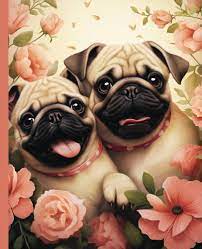 Amazon.co.jp: Wide Ruled Notebook: Lined Journal - Cute Preppy Aesthetic  Floral Pug Puppies - For Girls, Teens, Women, Teachers and Dog Lovers :  Publishing, Pink Pineapple: Foreign Language Books