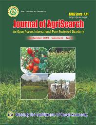 Vol. 6 No. 3 (2019): Journal of AgriSearch | Journal of AgriSearch