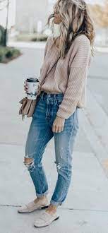 Boyfriend Jeans Outfit Winter Style Casual Fashion Moda Ropa Casual Ropa
