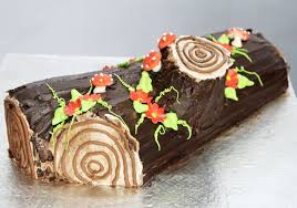 Fanciful Yule Log Yule Log Cake Log Cake Chocolate Yule Log