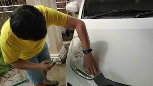 Lagi setahun jek nak habis bayar hutang kereta tu. Cara Menghilangkan Kesan Kuning Lampu Kereta Myvi Youtube