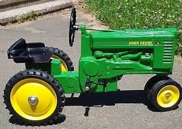 Prices listed do not include shipping. John Deere Styled Model A Pedal Tractor With Narrow Front Daltons Farm Toys
