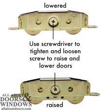How To Adjust Sliding Door Rollers