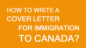 How To Draft A Cover Letter For Immigration To Canada Youtube