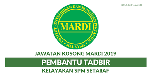 Institut pertanian bogor atau disebut juga bogor agricultural university dan disinkat dengan ipb adalah sebuah perguruan tinggi pertanian negeri yang berkedudukan di bogor. Jawatan Kosong Terkini Pembantu Tadbir Di Mardi Institut Penyelidikan Kemajuan Pertanian Malaysia Kerja Kosong Kerajaan Swasta