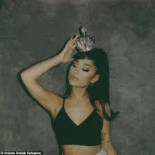 Top notes are zefir, caramel, fig, salt and quince; Ariana Grande Dazzles In Black Sports Bra As She Promotes Her Newly Launched Perfume Duk News