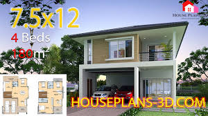 This 2 story traditional home plan has four bedrooms with a total floor area of 213 square meters. 2 Story House Archives Page 2 Of 5 House Plans 3d