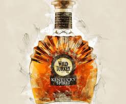 Wild Turkey Kentucky Spirit Bourbon Whiskey - Original Wall Art Decor | eBay