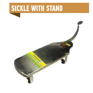 SS Sickle With Stand