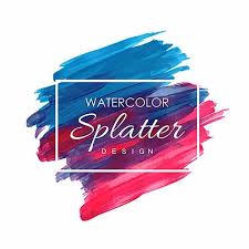 Hand Drawn Watercolor Splatter Designs Watercolor Splash Abstract Png And Vector With Transparent Background For Free Download Watercolor Splatter How To Draw Hands Banner Design Inspiration
