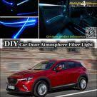 For Mazda Cx3 Cx 3 Cx 3 Akari Interior Ambient Light Tuning Atmosphere Fiber Optic Band Lights Inside Door Panel Illumination Car Lights Inside Doors Lights