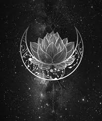 Moon Wall Hanging Gothic Tapestry Black Gothic Home Decor Half Moon Arttattoo Black Blacktattoo Decor Gothic Moon Art Moon Drawing Body Art Tattoos