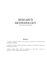 A sample of a science research paper will include a few things. Research Methodology