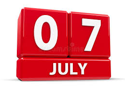 7th July Stock Illustrations – 580 7th ...