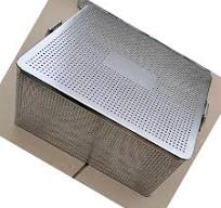 Autoclavable Base Transparent Cover Plastic Sterilization Tray for  Endoscopes Instruments