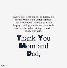 Prstenly birthday gifts for dad from daughter son, wood plaque inspiring quotes, handmade heart signs home decor, thanksgiving for father. 120 Best Thank You Message For Parents Thank You Mom And Dad Tailpic