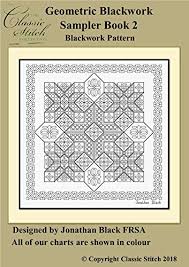 Geometric Blackwork Sampler Book 2 Blackwork Pattern Ebook