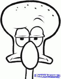 But that's actually not true. How To Draw Squidward Easy Step By Step Nickelodeon Characters Cartoons Draw Cartoon Characters Free Funny Easy Drawings Spongebob Drawings Easy Drawings